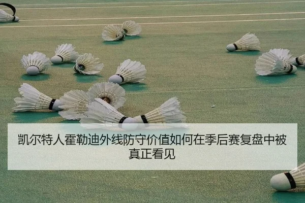 凯尔特人霍勒迪外线防守价值如何在季后赛复盘中被真正看见